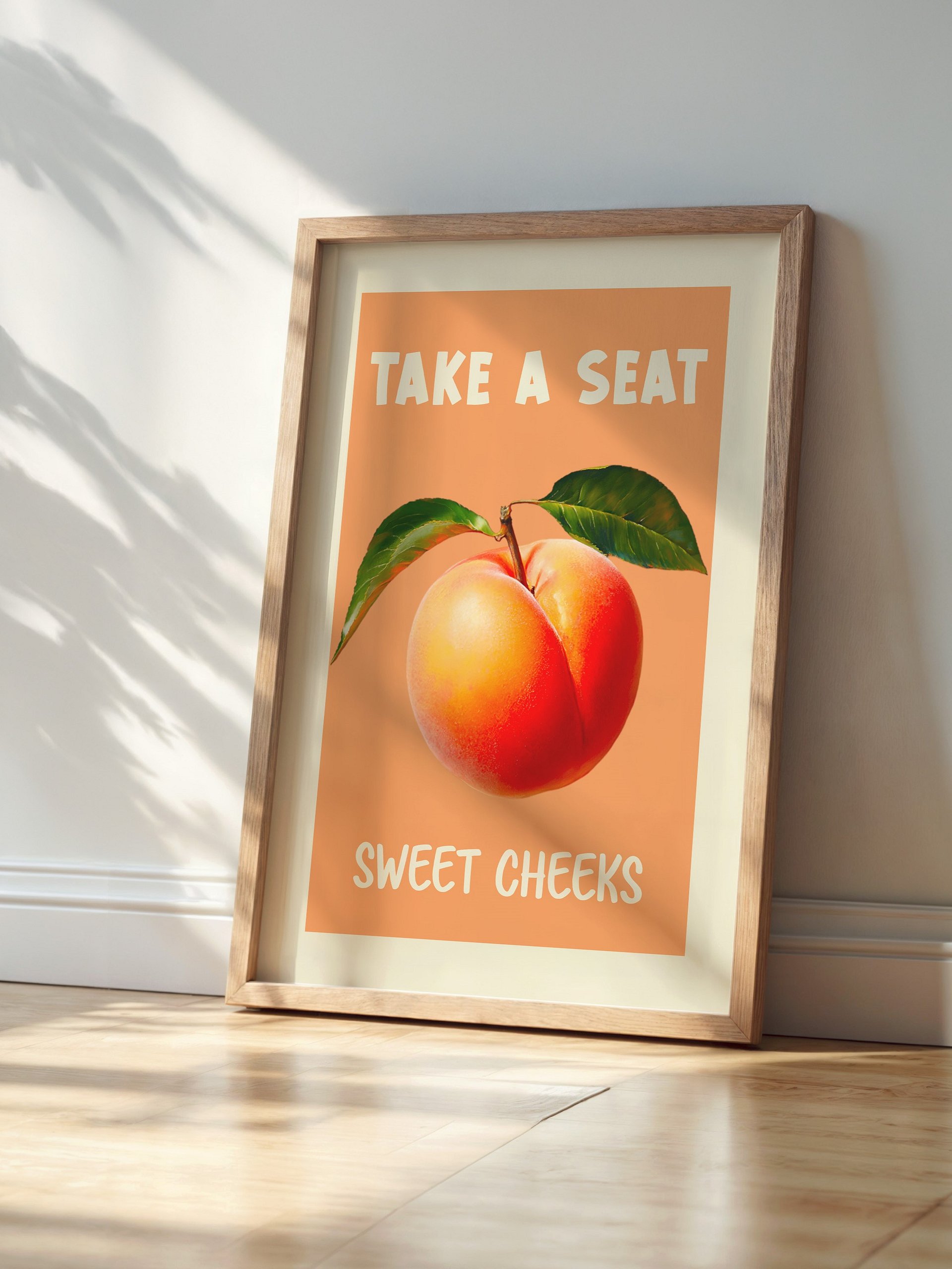 Nice Bum Poster Funny Bathroom Wall Art product image (8)