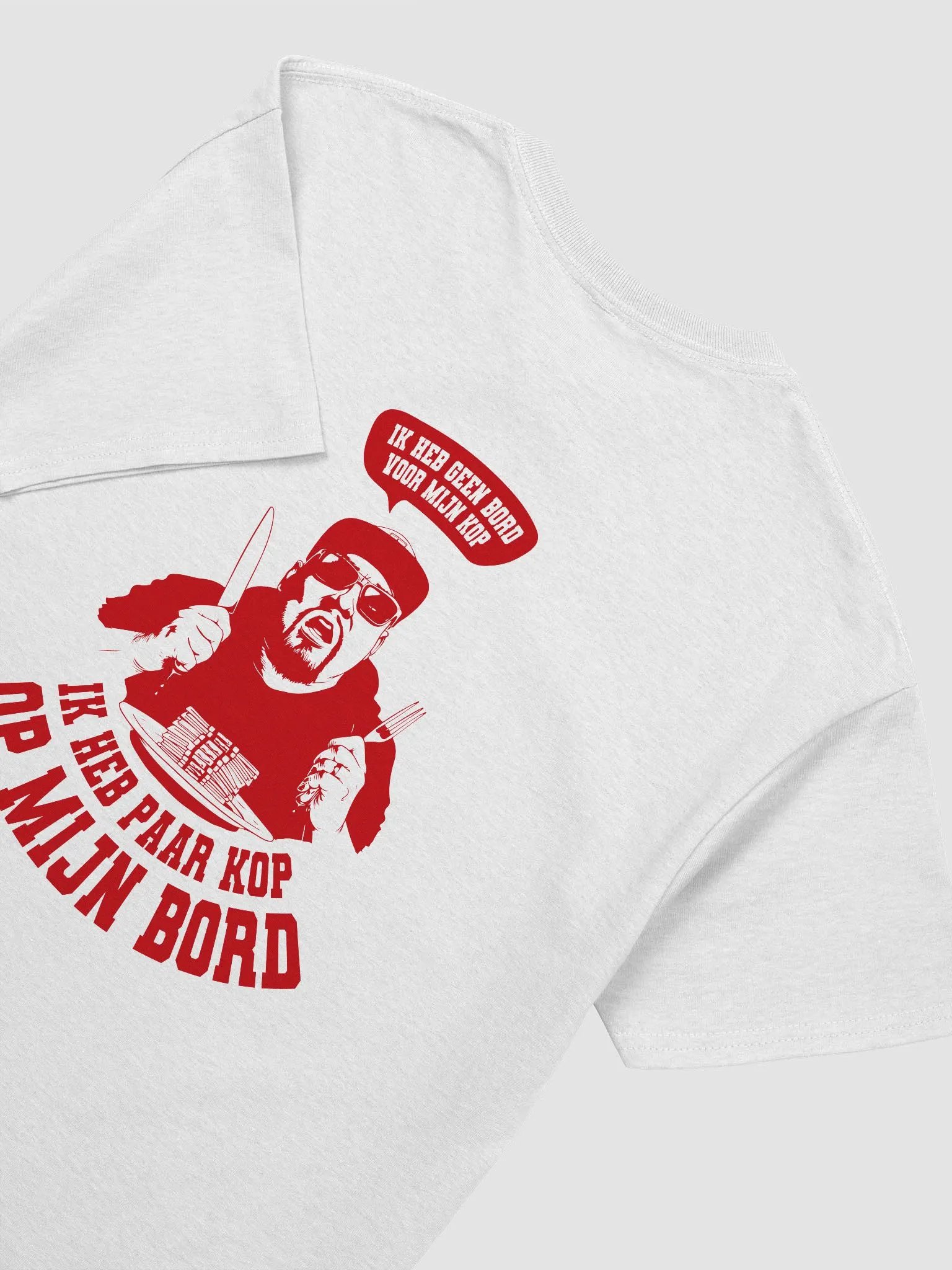 Paar kop op mijn bord - White - T-Shirt product image (1)