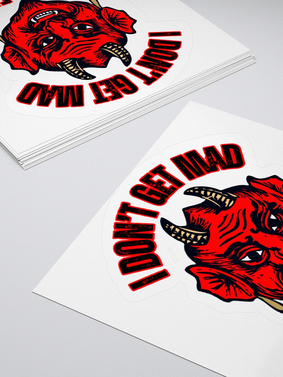I DON'T GET MAD, I GET EVIL product image (11)