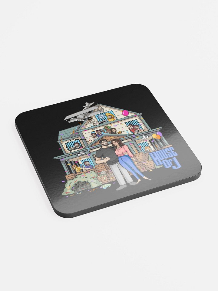 "Full House of J" Celebration Coaster Set product image (2)