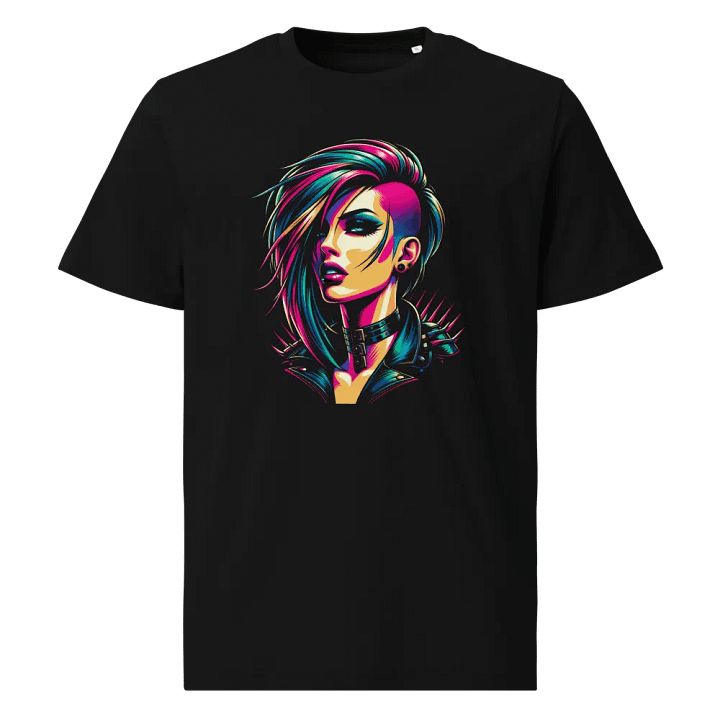 Cyberpunk Rebel Woman Tee product image (1)