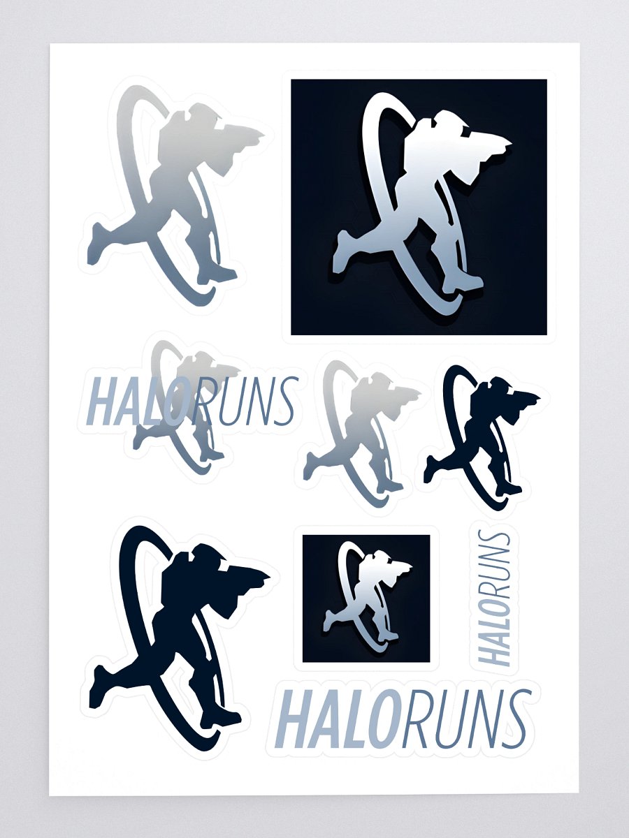 HaloRuns Sticker Sheet product image (3)
