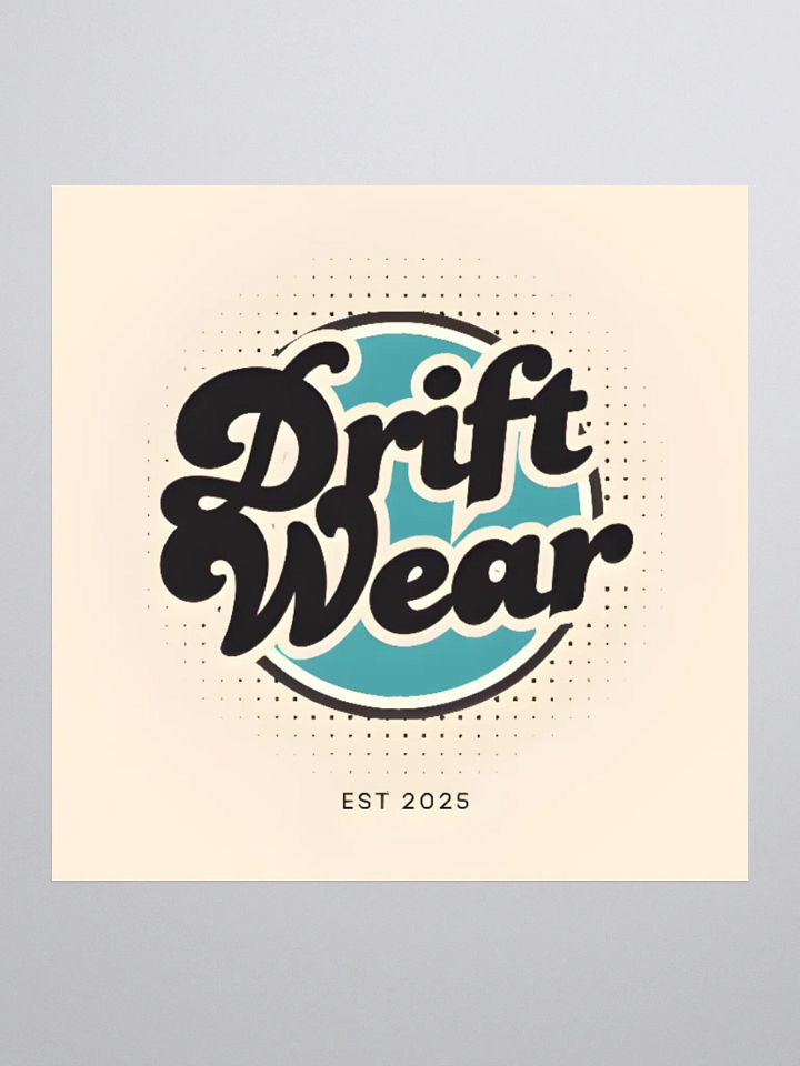 DriftWear Kiss Cut Sticker -Limited Edition product image (1)