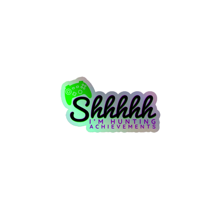 Shhhhh Holo Sticker product image (1)