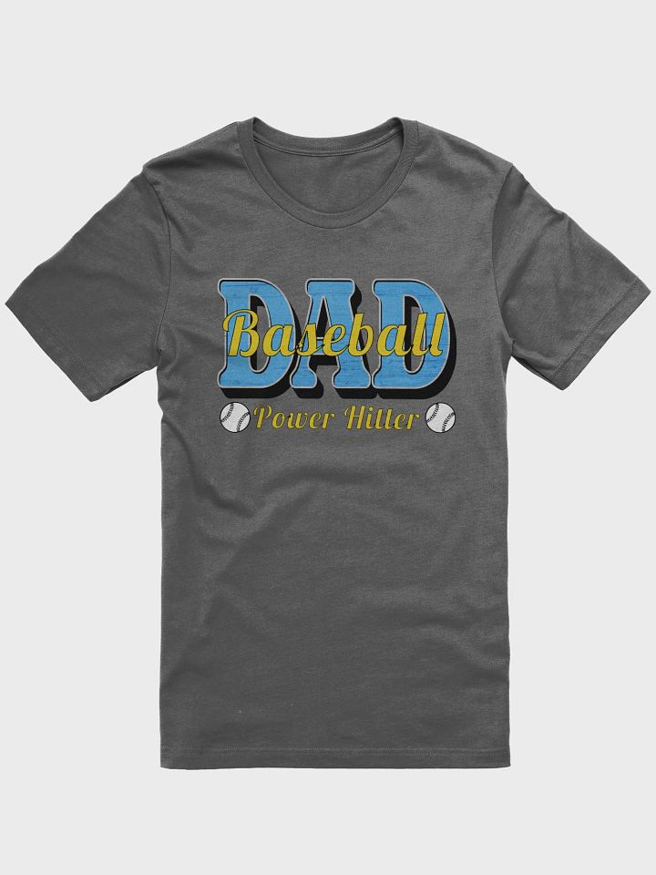 Dad Baseball Power Hitter T-Shirt product image (1)