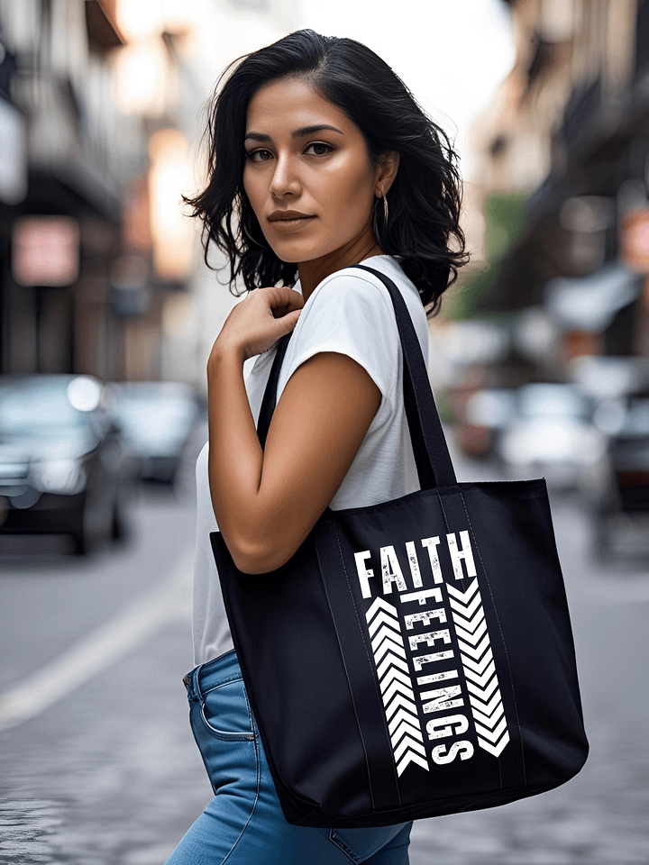 Faith Feeling Organic Tote Bag product image (1)
