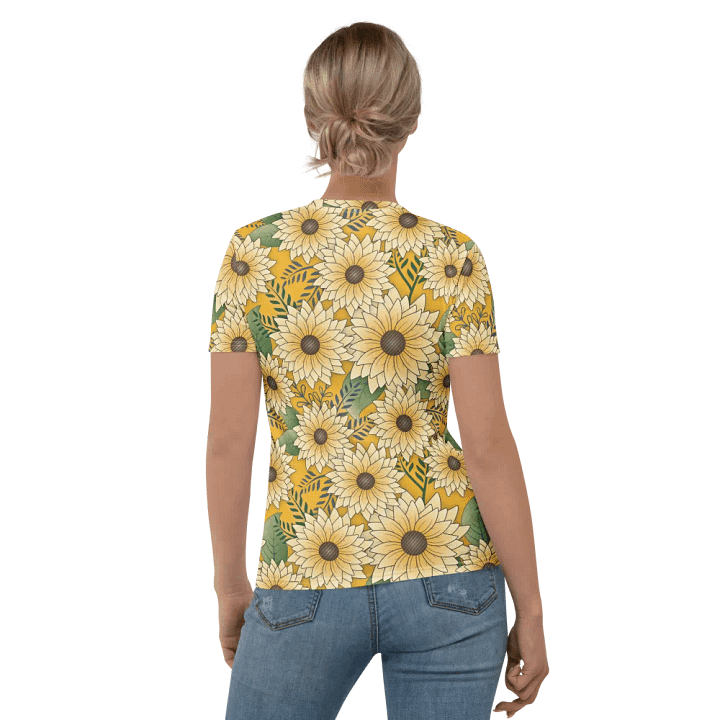 Bold Sunflower Prints Women's T-Shirt product image (2)