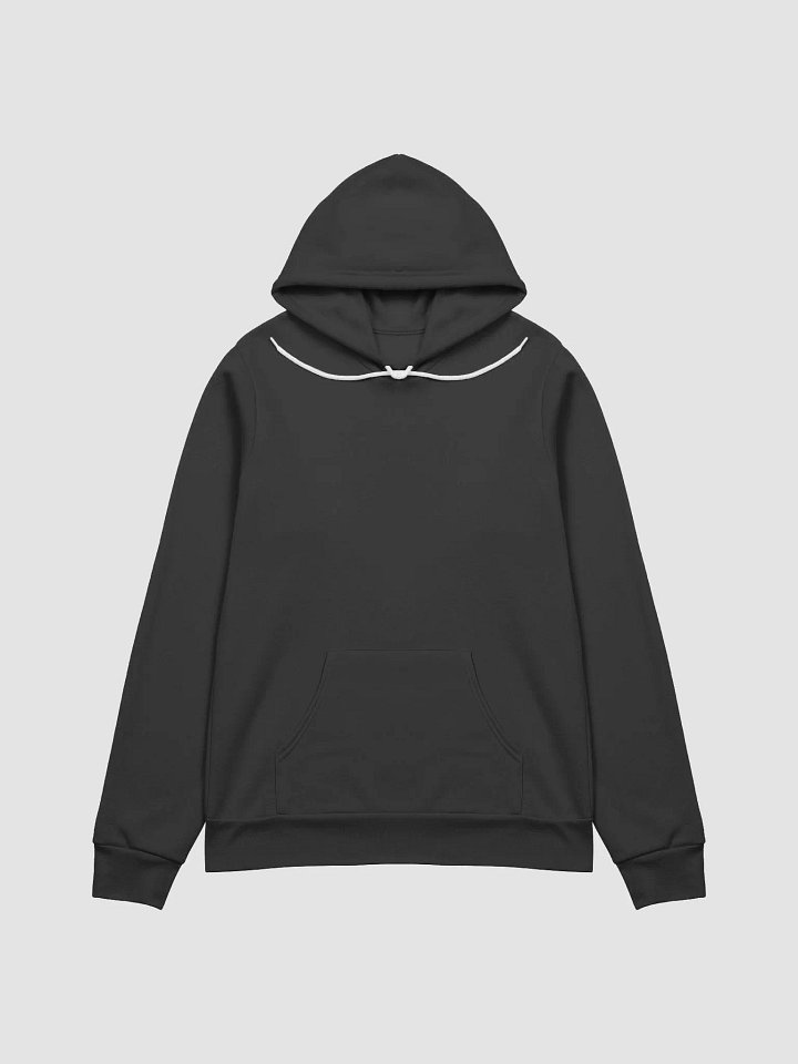 Supersoft Hoodie - White HApex Gear Black Logo product image (2)