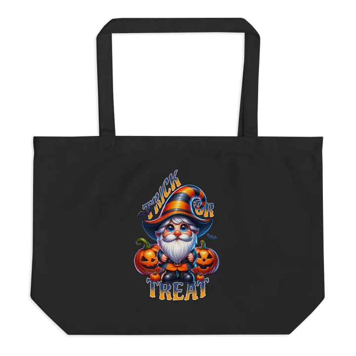 Halloween Gnome Trick or Treat Eco-Friendly Tote Bag product image (1)