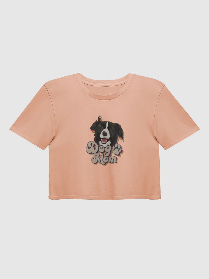 Border Collie Cropped T shirt product image (2)