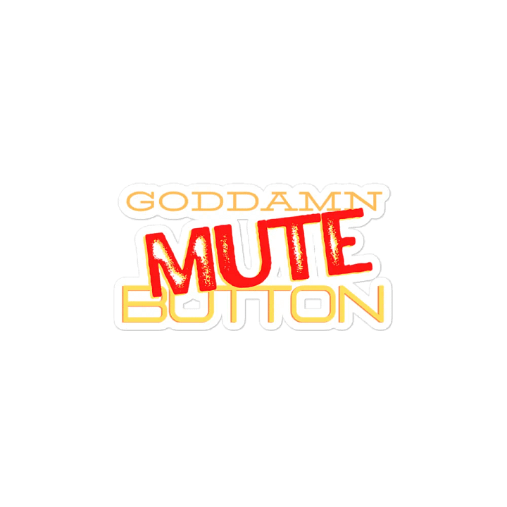 Mute Button Magnet product image (2)