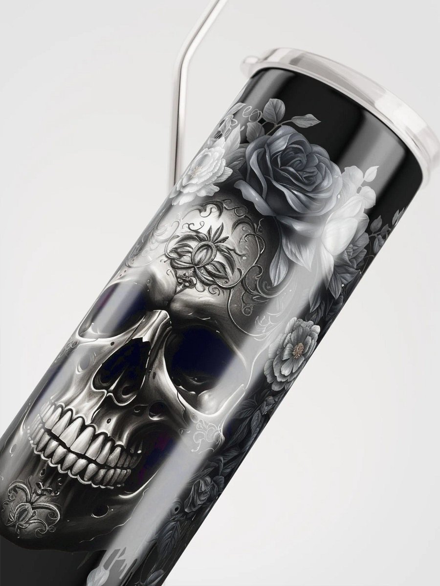 Black Floral Skull product image (5)