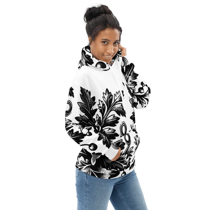 Botanical Engraving Unisex Hoodie product image (1)