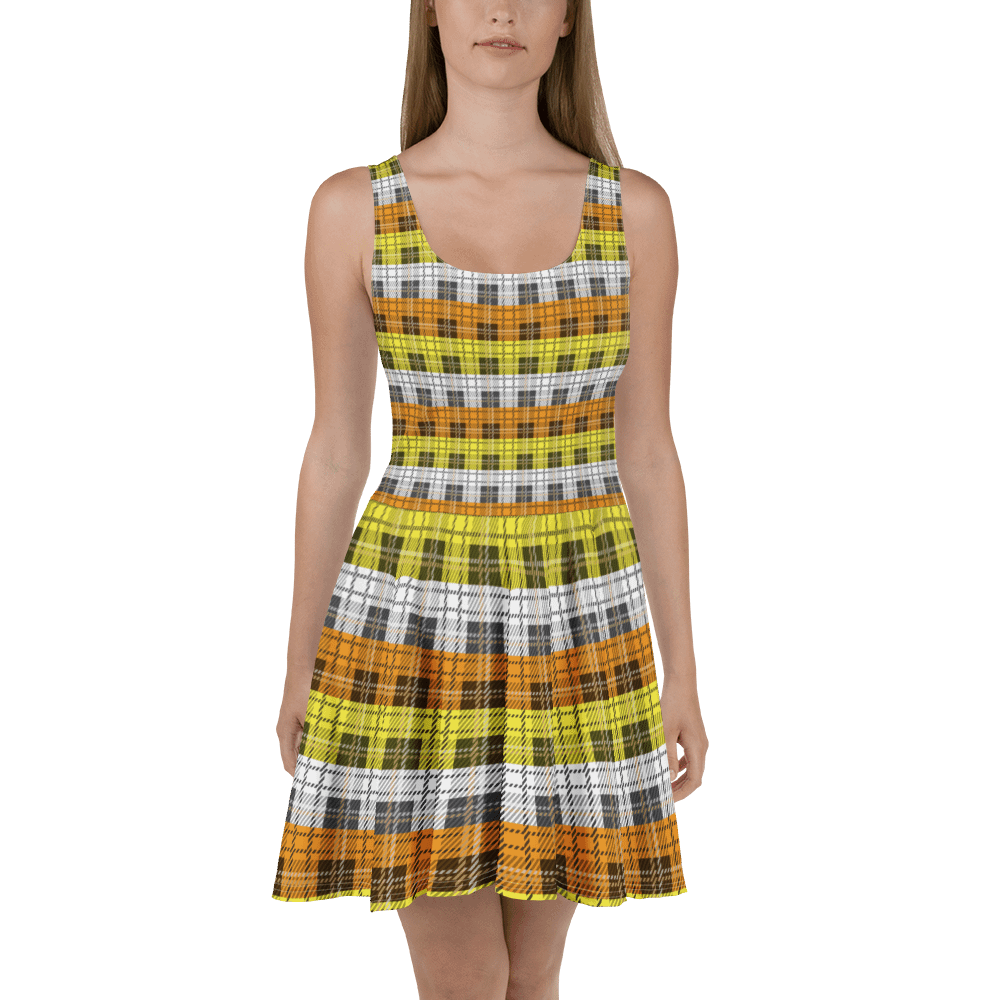 Maverique Pride Plaid Skater Dress product image (2)