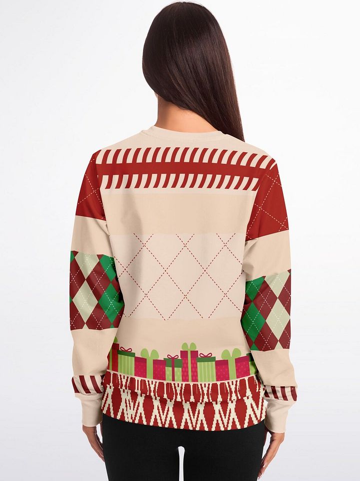 “Let’s Get Elfed Up” Funny Ugly Christmas Sweatshirt | Hilarious Elf Holiday Jumper | Drinking Humor Party Outfit product image (2)