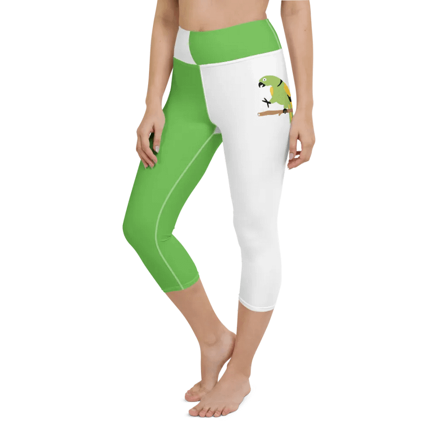 Copy of Copy of Fish Flexi Capri Yoga Leggings – 90s Vibes, Ultimate Comfort! product image (6)