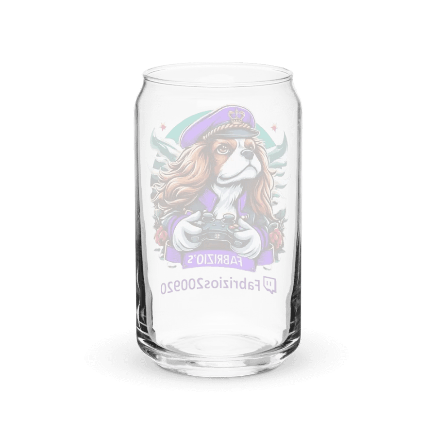 Gamer Dog Can-Shaped Glass product image (38)