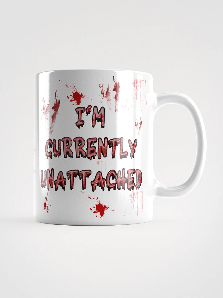 I'm Currently Unattached Ceramic Mug product image (1)