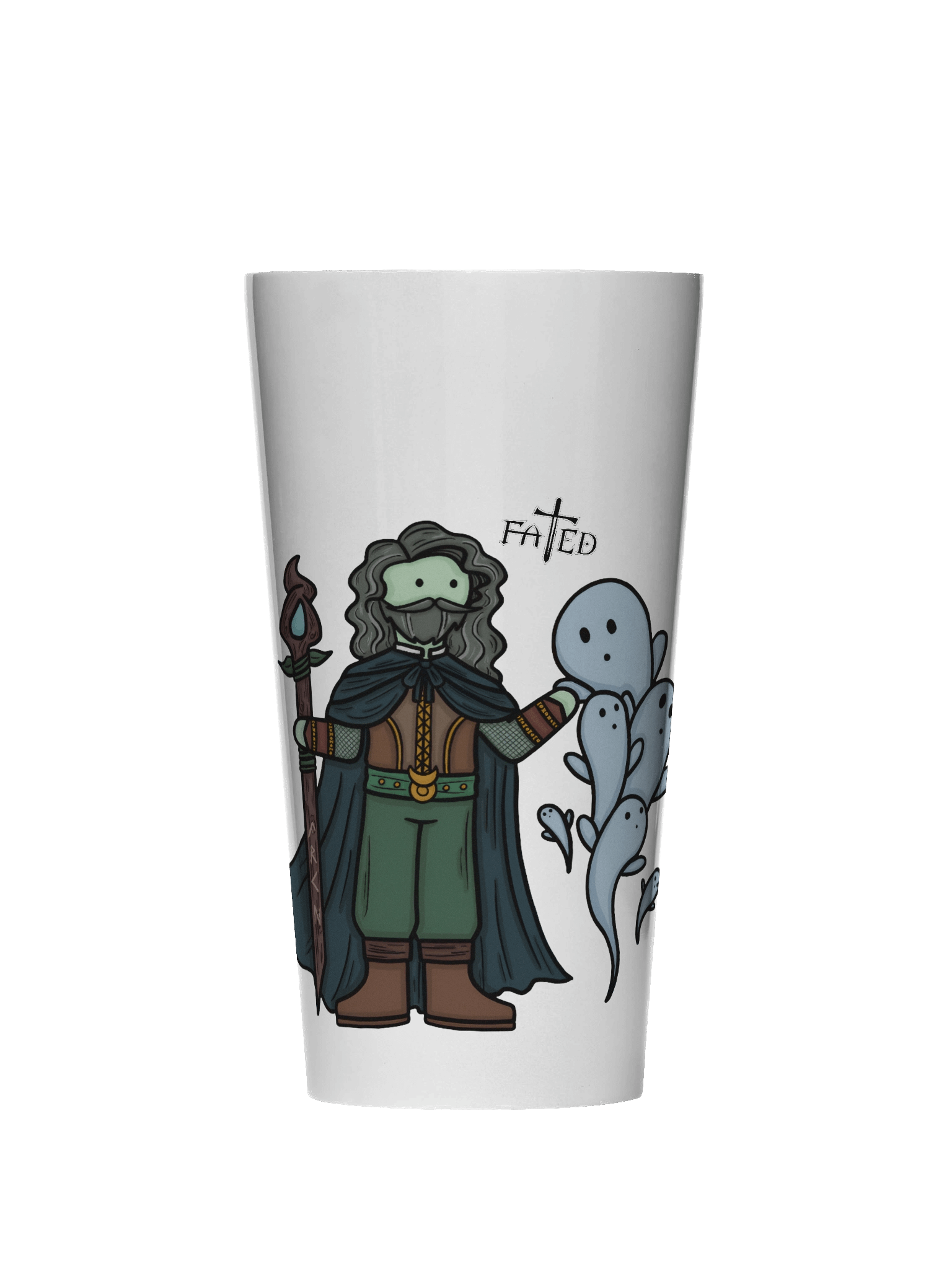 Limited Edition Fall Travel Mug – Merlin Conjures Ghosts product image (1)