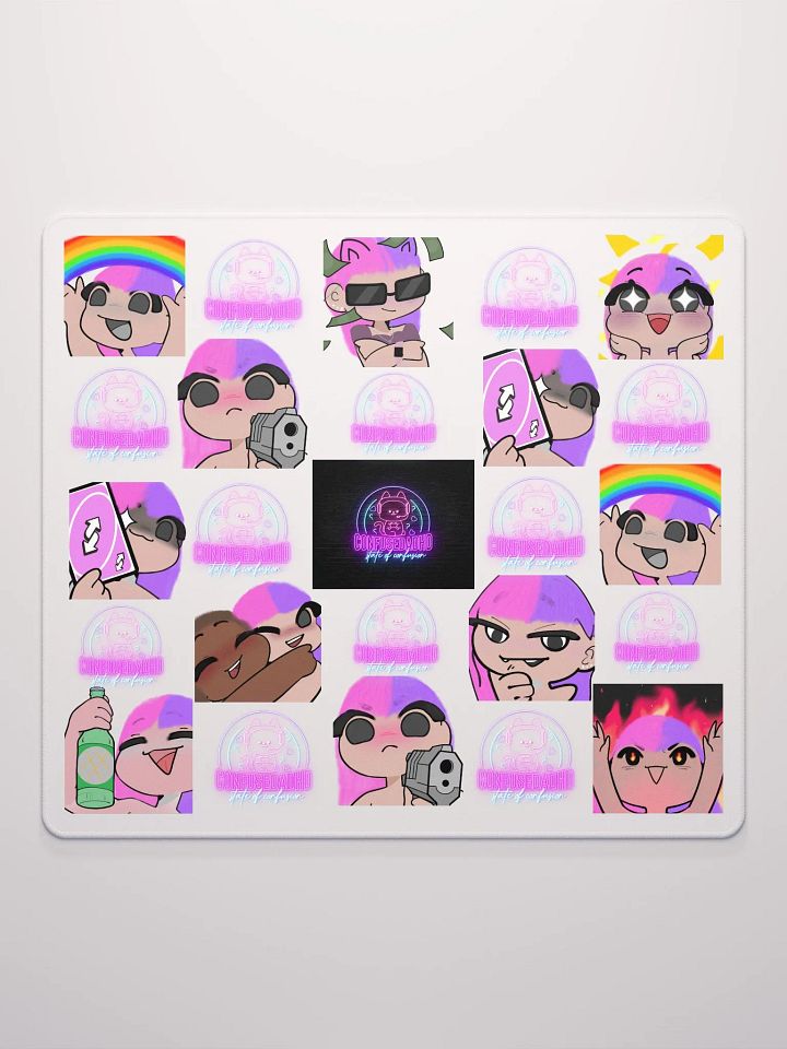 CADHD Logo+Emote Mousepad product image (2)