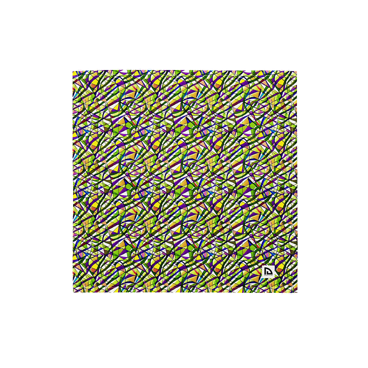 stained Glass Pattern Bandana product image (1)