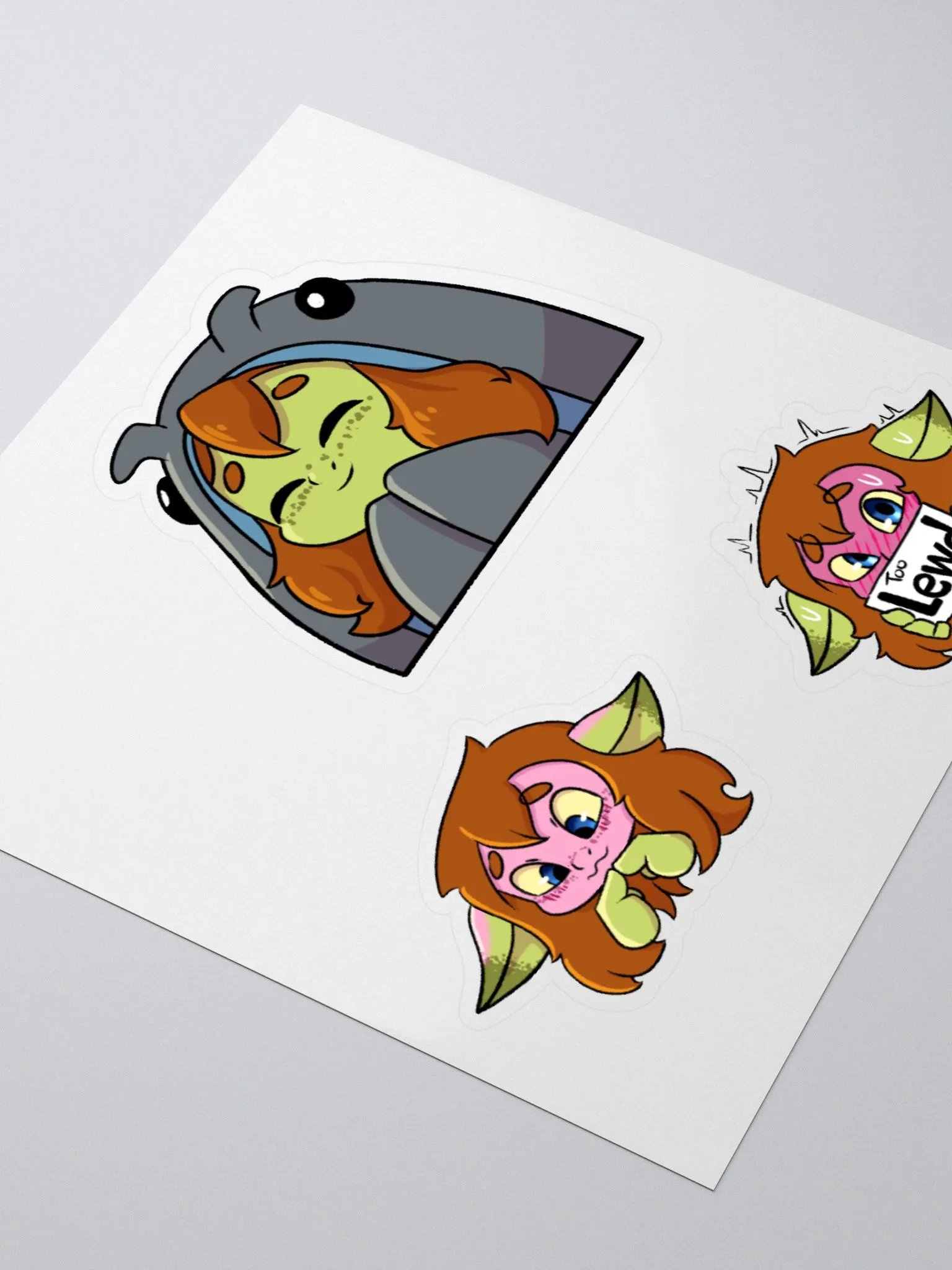 Emote sticker set 1 product image (8)