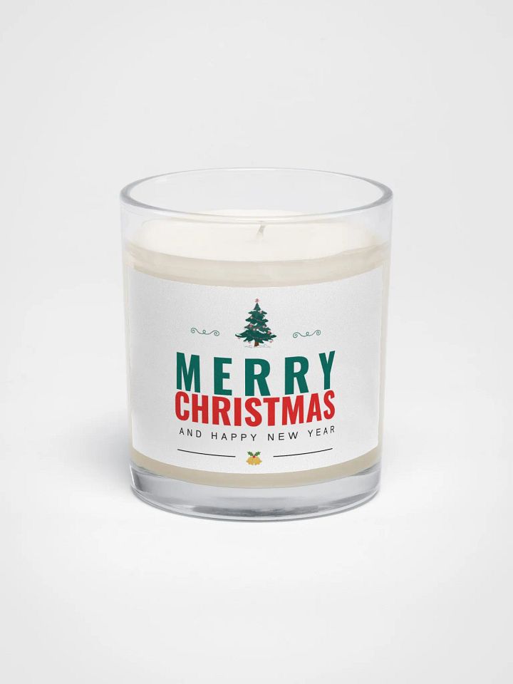 Festive Holiday Soy Wax Candle product image (1)