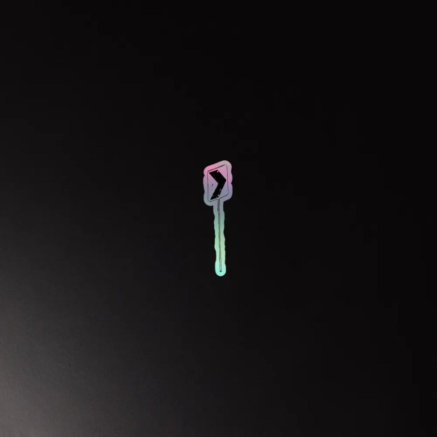 The Sign - Holographic Sticker product image (2)