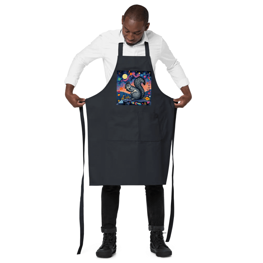 Cosmic Whimsy Squirrel Apron product image (2)