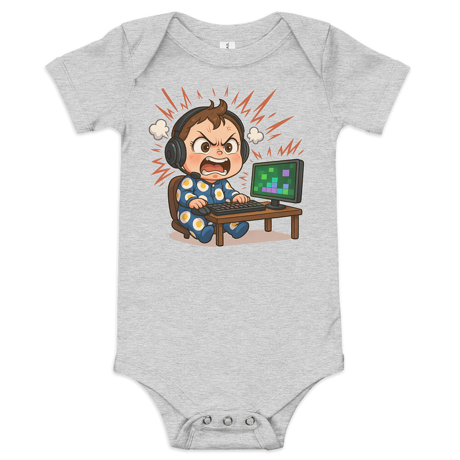 Frustration Baby Gamer Onesie product image (4)