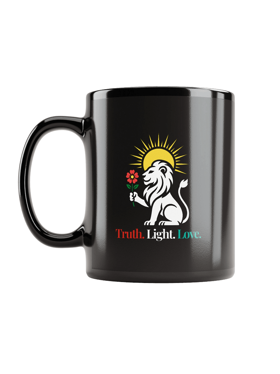 Truth Light Love - Black Mug (Style 1) product image (6)