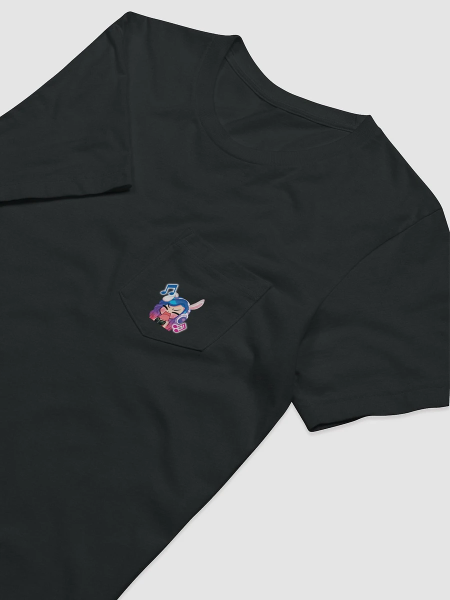 Mini-Rabbit Yelling on Your Chest - Jersey Pocket t-shirt product image (3)