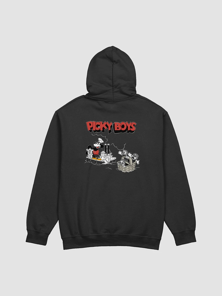 Mouse Boat Two Sided Hoodie (Black) product image (3)