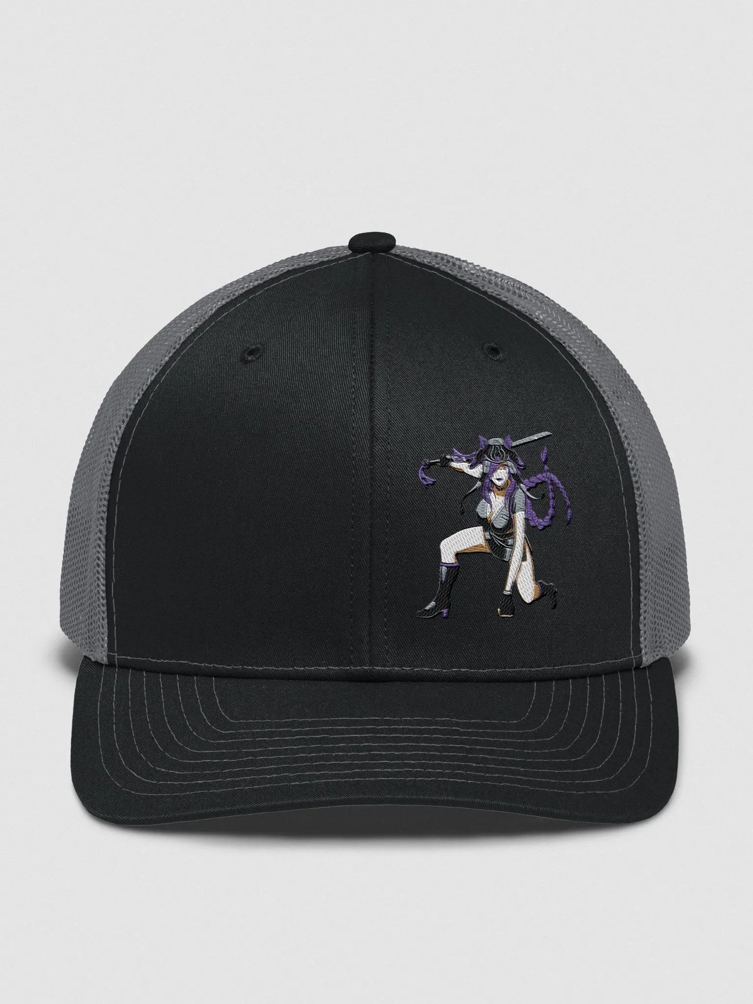 Trucker Glyph Hat - Black / Grey product image (1)