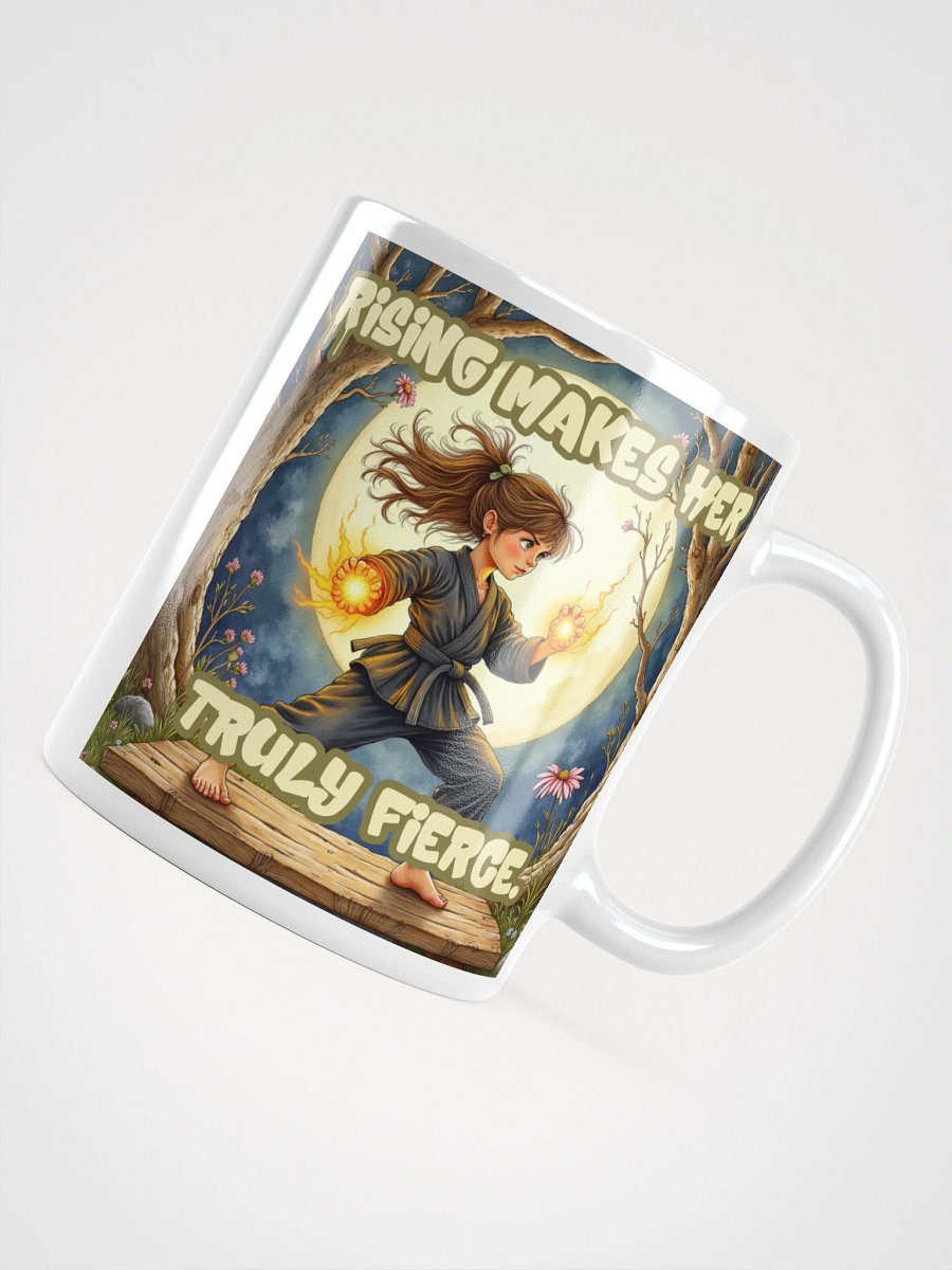 Rising Makes Her Truly Fierce – Empowered Martial Arts Girl Design product image (4)