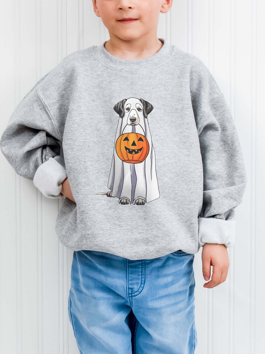 Halloween Dalmatian Youth Sweatshirt product image (1)