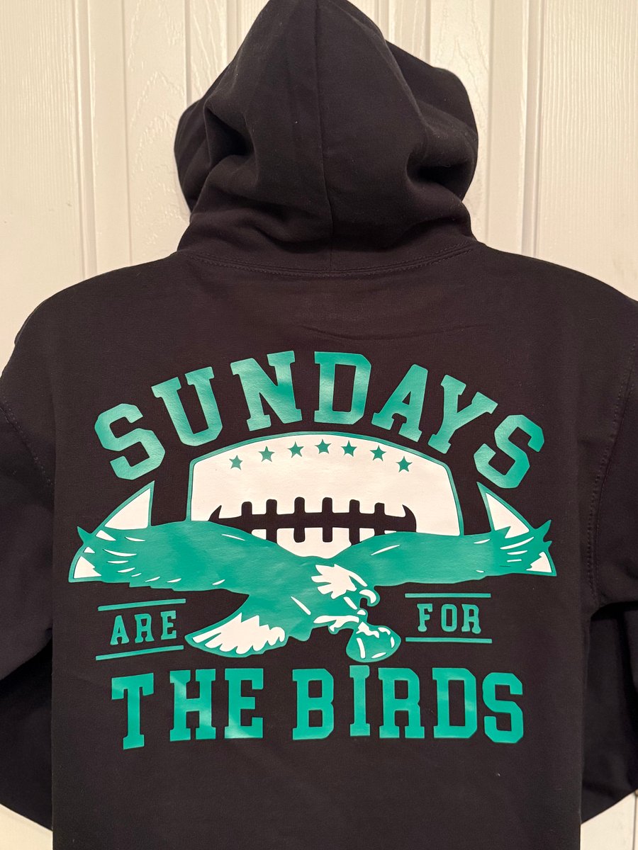 Sundays Are For The Birds - Eagle Two-sided Hoodie with Satin in Hood product image (4)