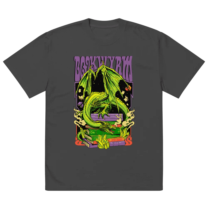 'Bookwyrm' Oversized Tee product image (2)
