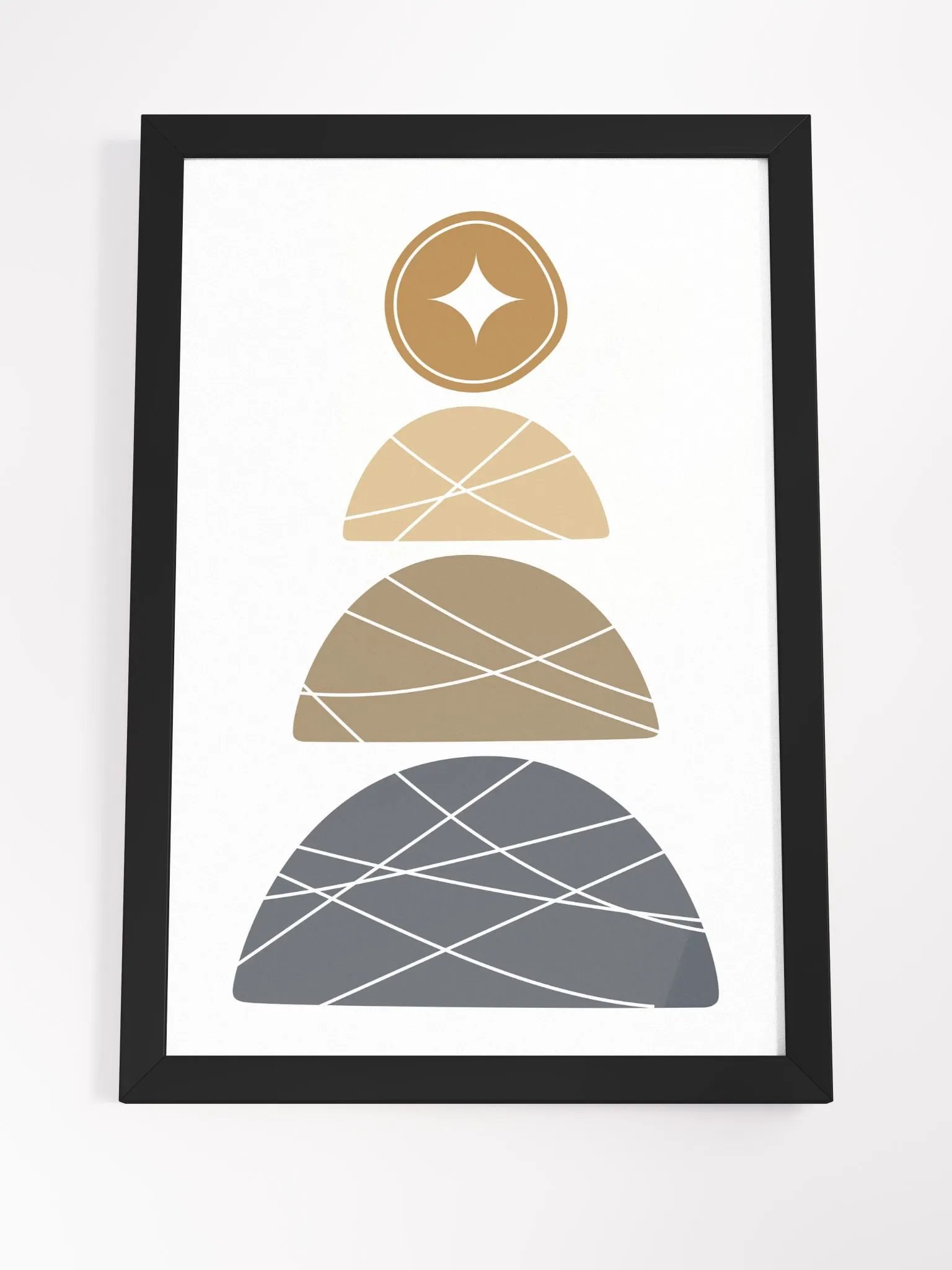 Cosmic Harmony Framed Matte Poster product image (19)