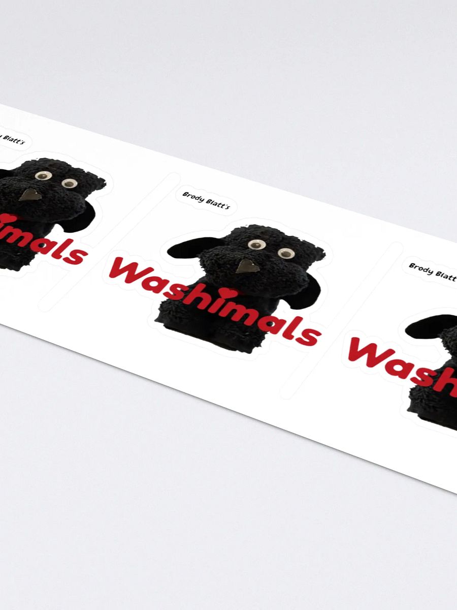 Washimals Kiss Cut Stickers (Set of 5) product image (4)