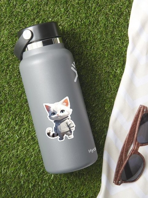 Cute Kitty kiss-cut Sticker product image (2)