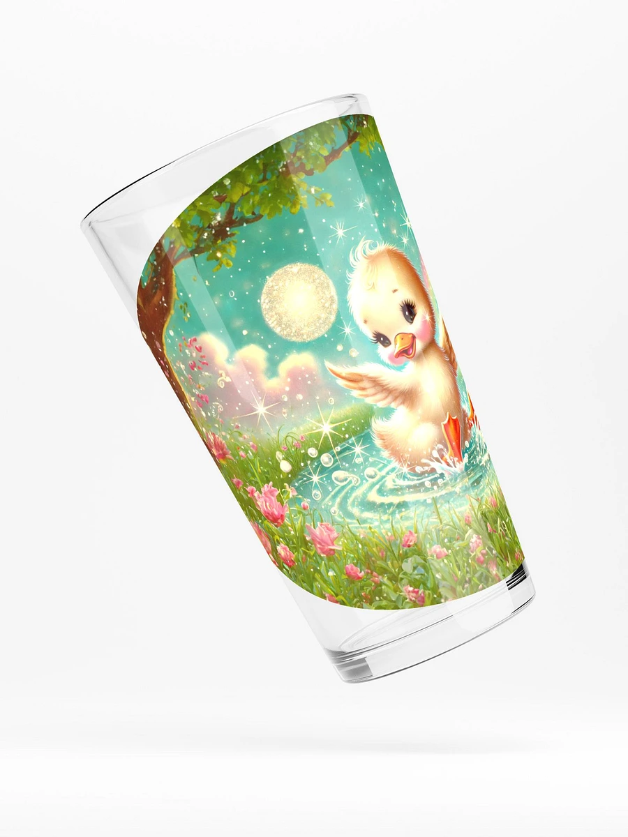 Rainbow Ducky 16 oz Glass product image (4)