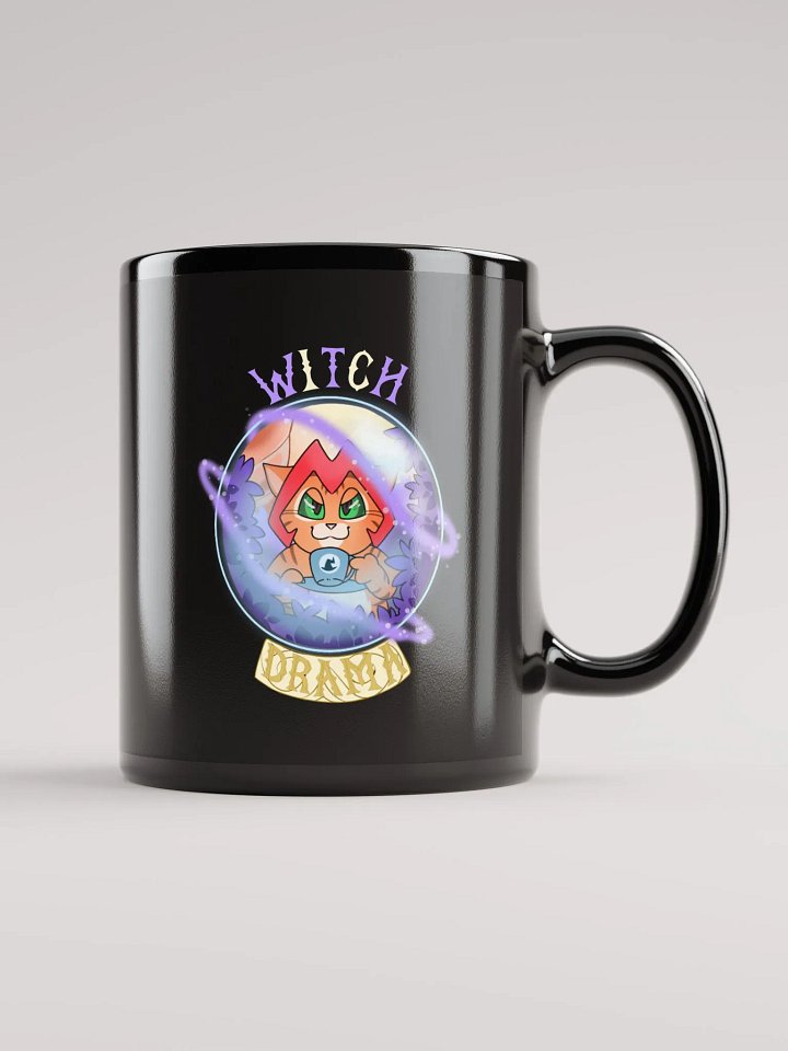 Witch Drama (Crystal Ball) - Black Mug product image (1)