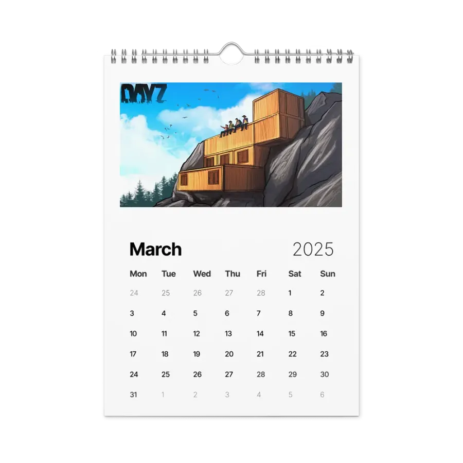 Dayz thumbnail calendar 2025 product image (9)