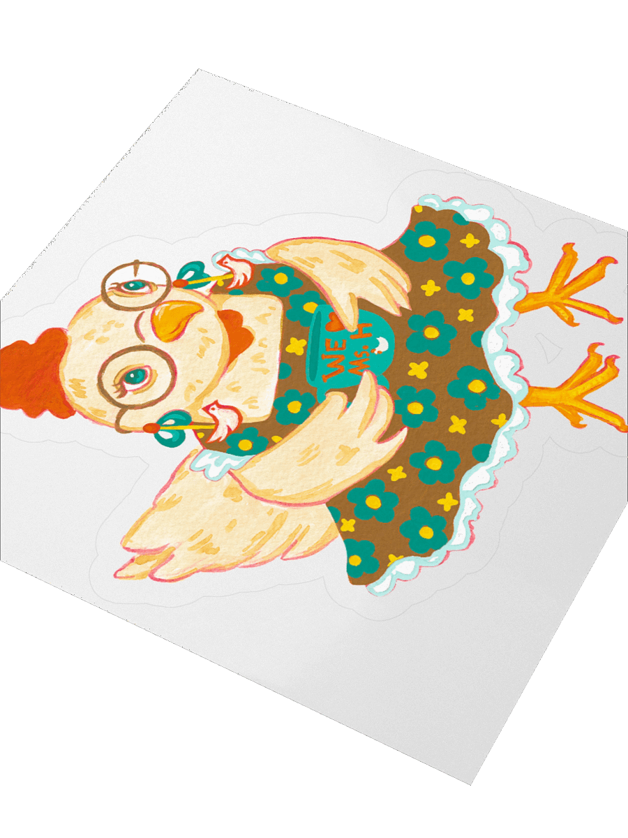 Ms. Henrietta Cluck - Sticker product image (3)