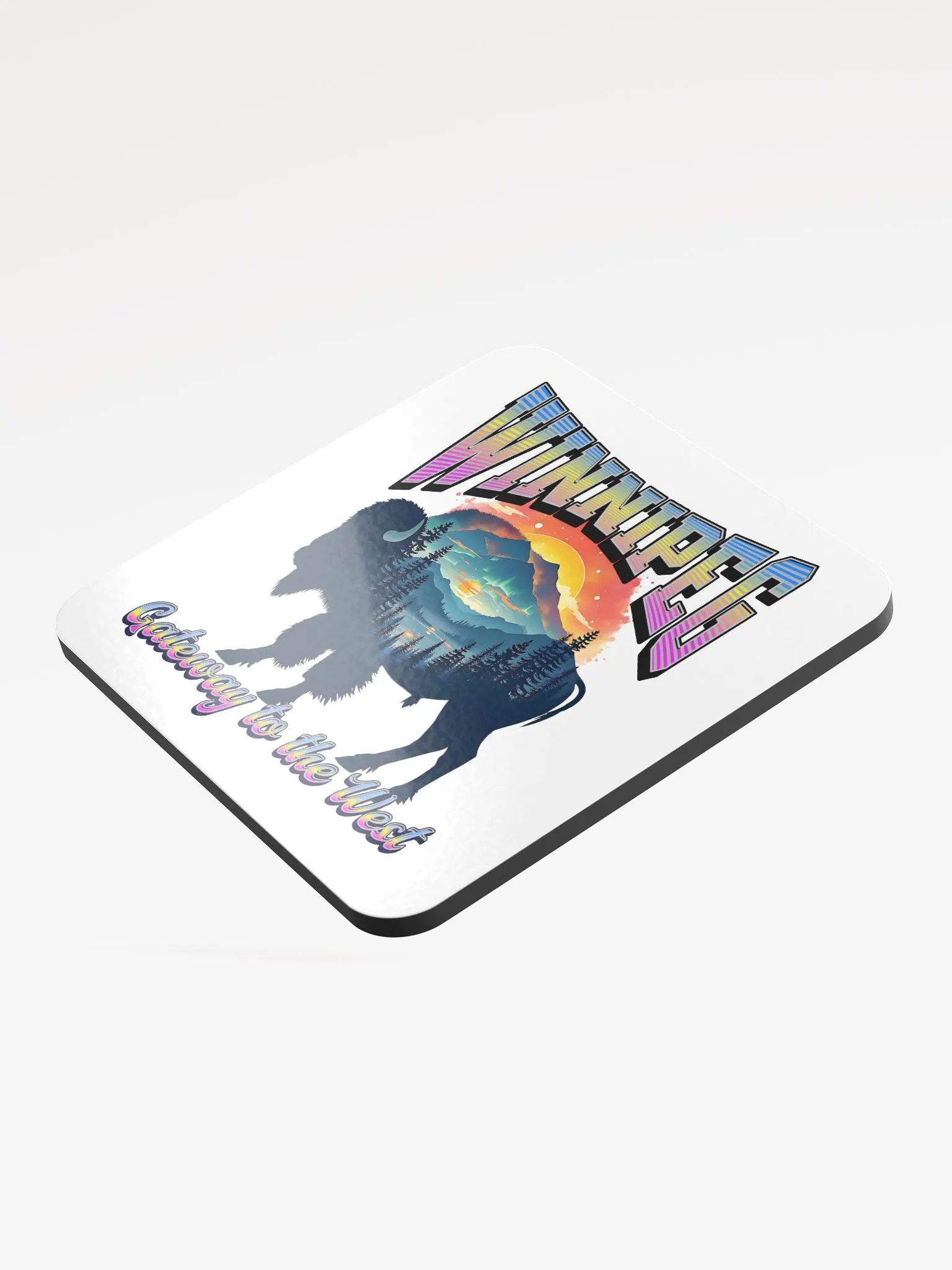 Winnipeg Gateway To The West Bison Gateway Coaster product image (4)