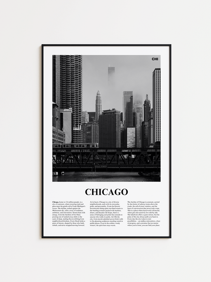 Chicago 02 Newspaper Poster product image (6)