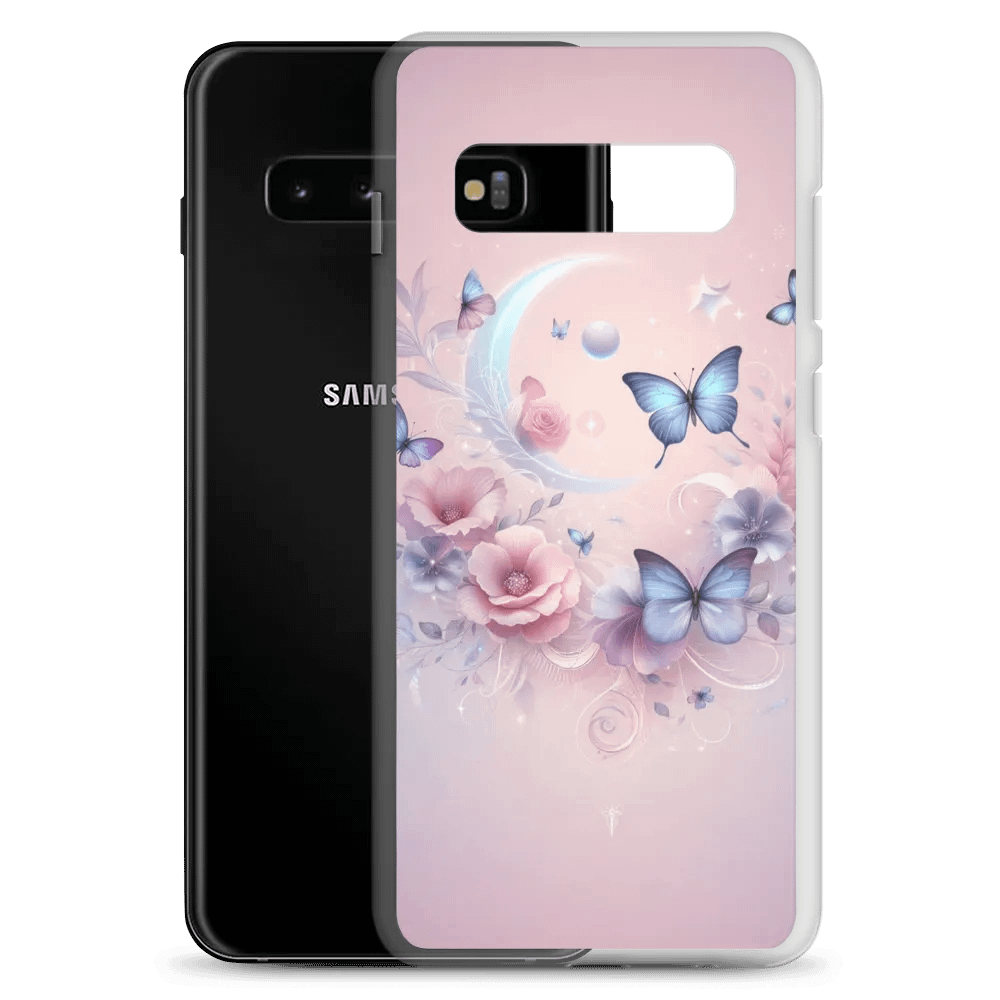 Pink Butterfly Samsung® Clear Case product image (20)
