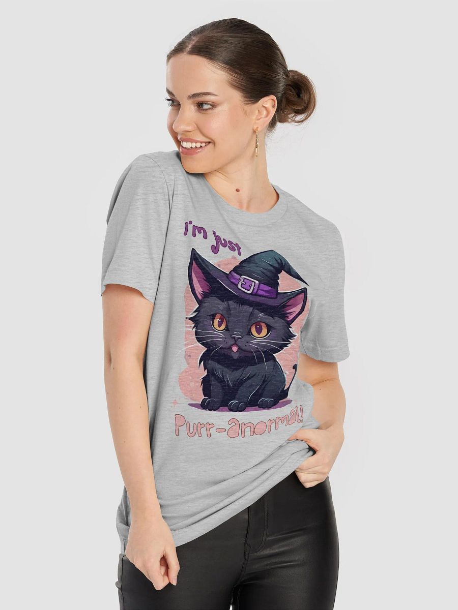 “I’m just Purr-anormal!” t-shirt, Halloween theme, Halloween spirit product image (8)