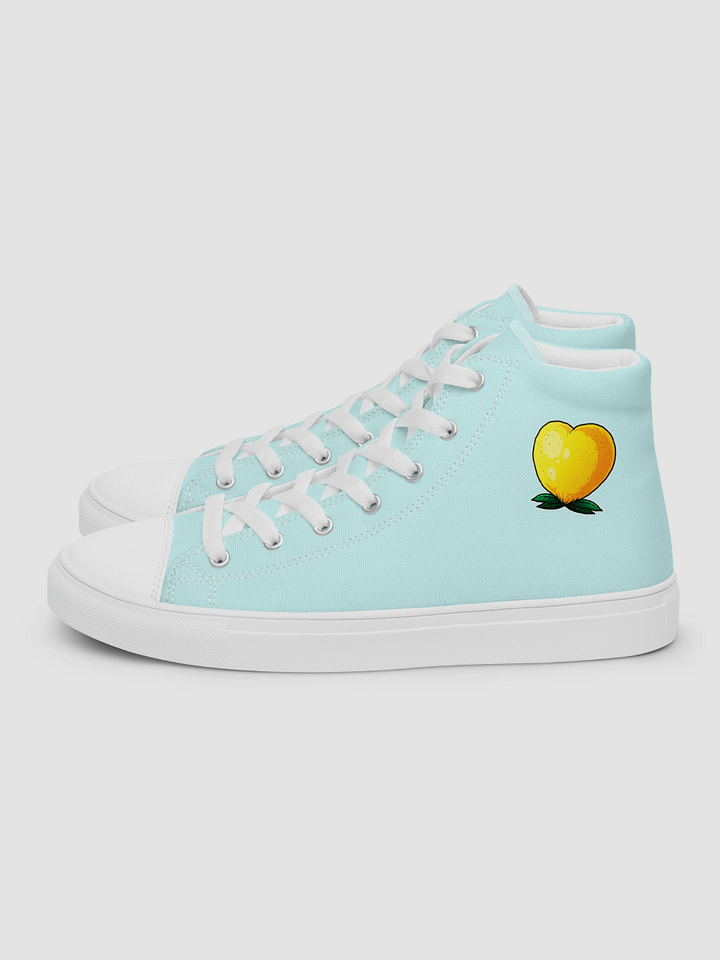 Lemonheart Womens High Top Canvas Shoes (Blue) product image (1)
